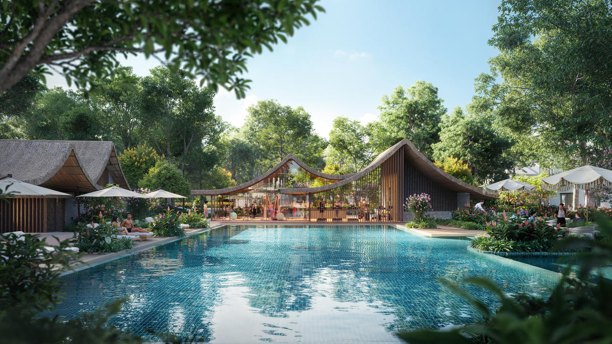 Zen Clubhouse tại phân khu Rừng Mai