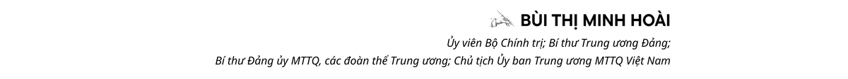 Phát huy quyền làm chủ của Nhân dân trong tham gia xây dựng và hoàn thiện thể chế, tăng cường khối đại đoàn kết toàn dân tộc; phương hướng, giải pháp trong nhiệm kỳ Đại hội XIV của Đảng