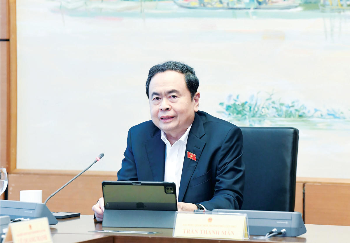 Chủ tịch Quốc hội Trần Thanh Mẫn. Ảnh: Phạm Thắng