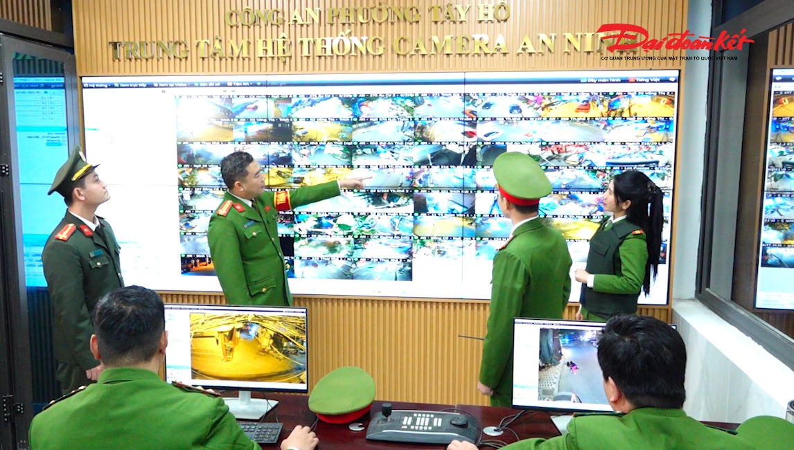 Theo Trung tá Nguyễn Hồng Quang, hệ thống camera an ninh trên địa bàn phường Tây Hồ được Ủy ban nhân dân phường trang bị sau khi mô hình chính quyền địa phương hai cấp đi vào hoạt động, chính thức khánh thành và vận hành từ tháng 10/2025.