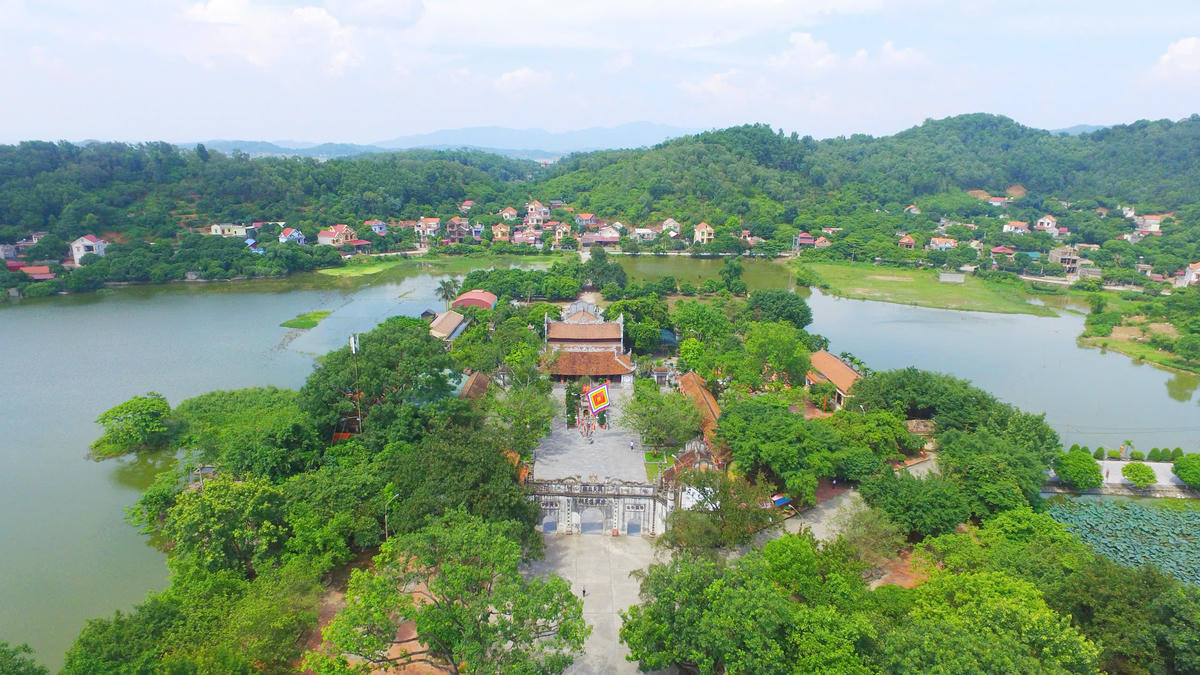 Khu di tích Kiếp Bạc trong quần thể di tích và danh thắng đã được UNESCO công nhận là di sản thế giới. Ảnh: Sở VHTTDL thành phố.&nbsp;