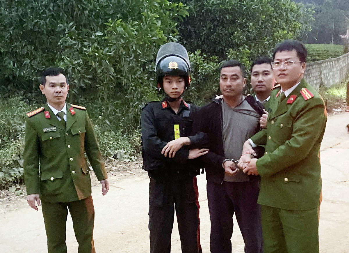 Đối tượng Nguyễn Văn Đức. Ảnh: Công an tỉnh Thái Nguyên.