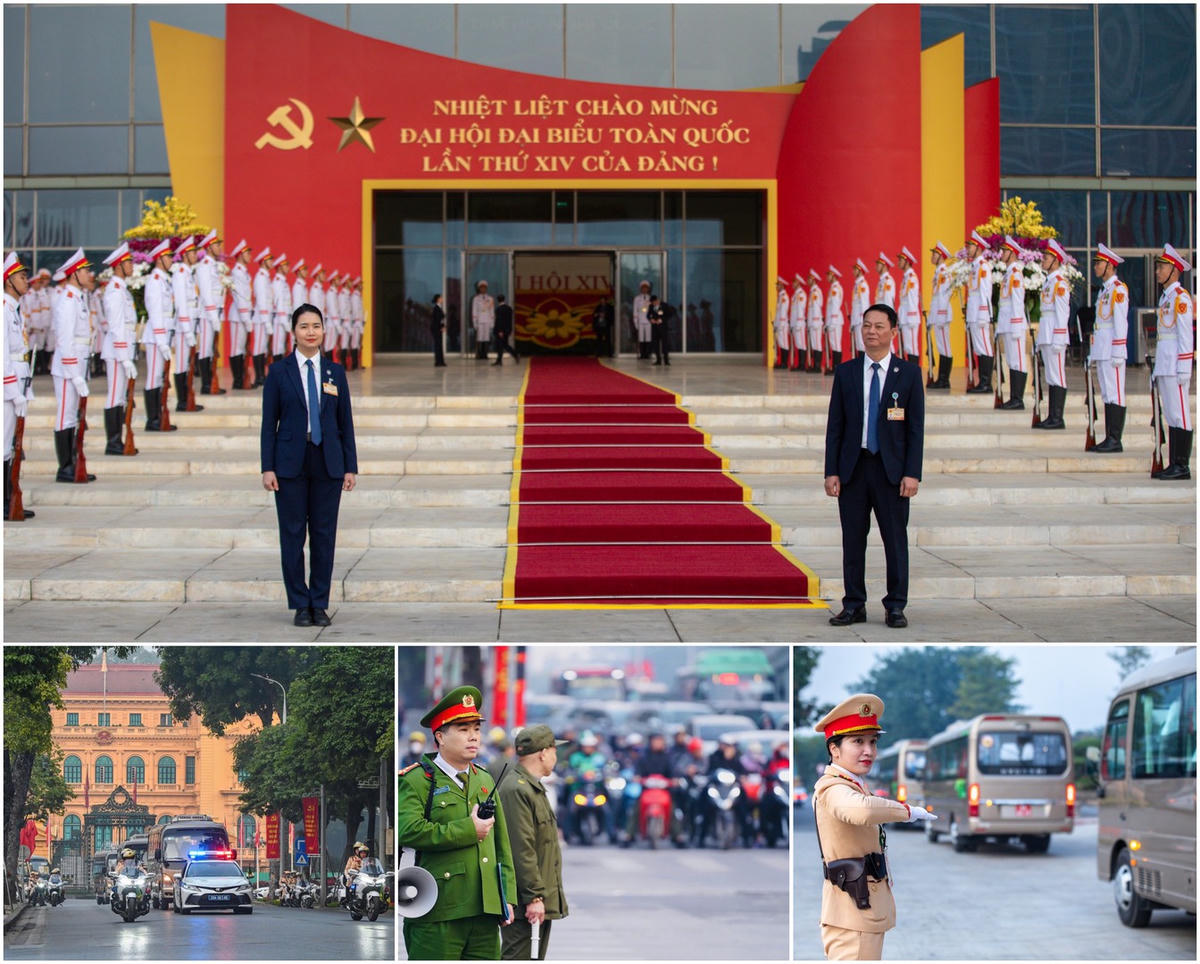 Lực lượng công an tập trung toàn lực đảm bảo tuyệt đối an ninh, an toàn Đại hội đại biểu toàn quốc lần thứ XIV của Đảng