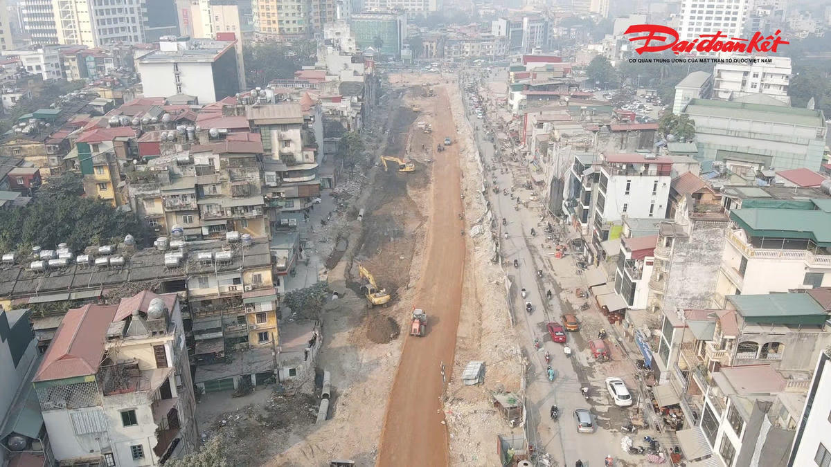 Ô tô bị cấm lưu thông trên đường La Thành, chiều La Thành đi Voi Phục, từ ngày 25/1 đến hết 28/4.