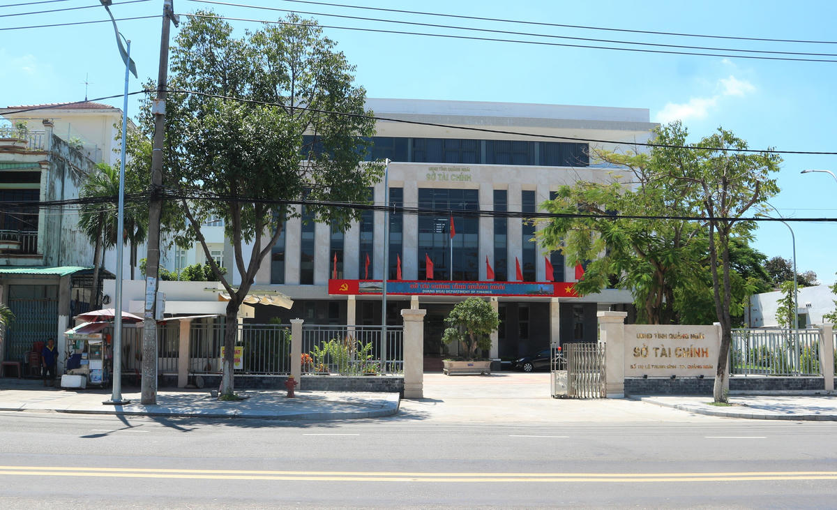 Một góc trụ sở Sở Tài Chính Quảng Ngãi. Ảnh: CV.