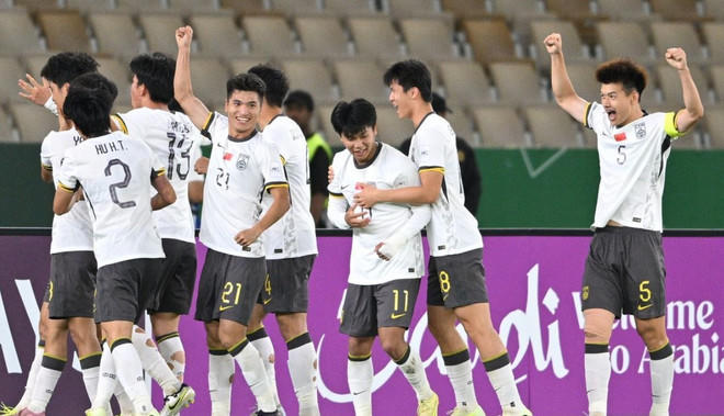 U23 Trung Quốc vào chung kết U23 châu Á 2026. (Nguồn: AFC).