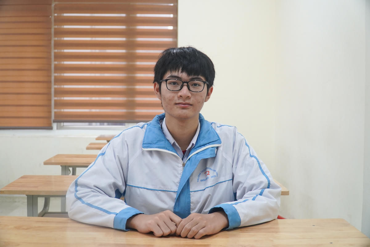 Kỳ biết ơn mẹ vì đã kiên trì xây dựng thói quen tốt cho 2 anh em. Ảnh: Đình Minh