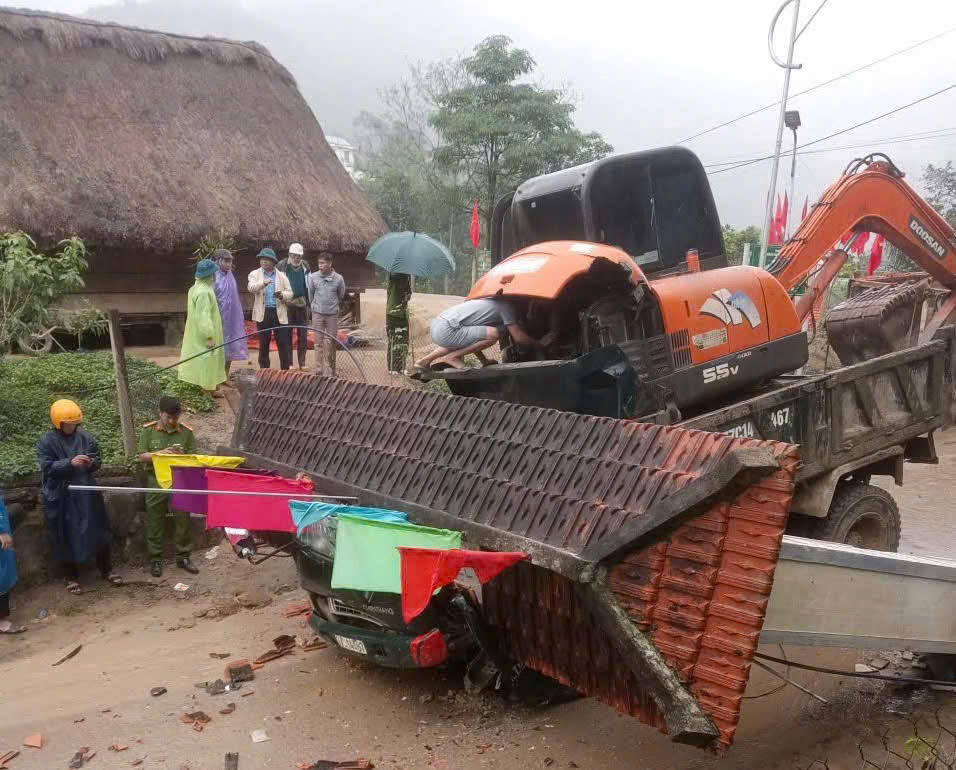 Hiện trường nơi xảy ra vụ việc khiến 2 người tử vong. Ảnh: CV.