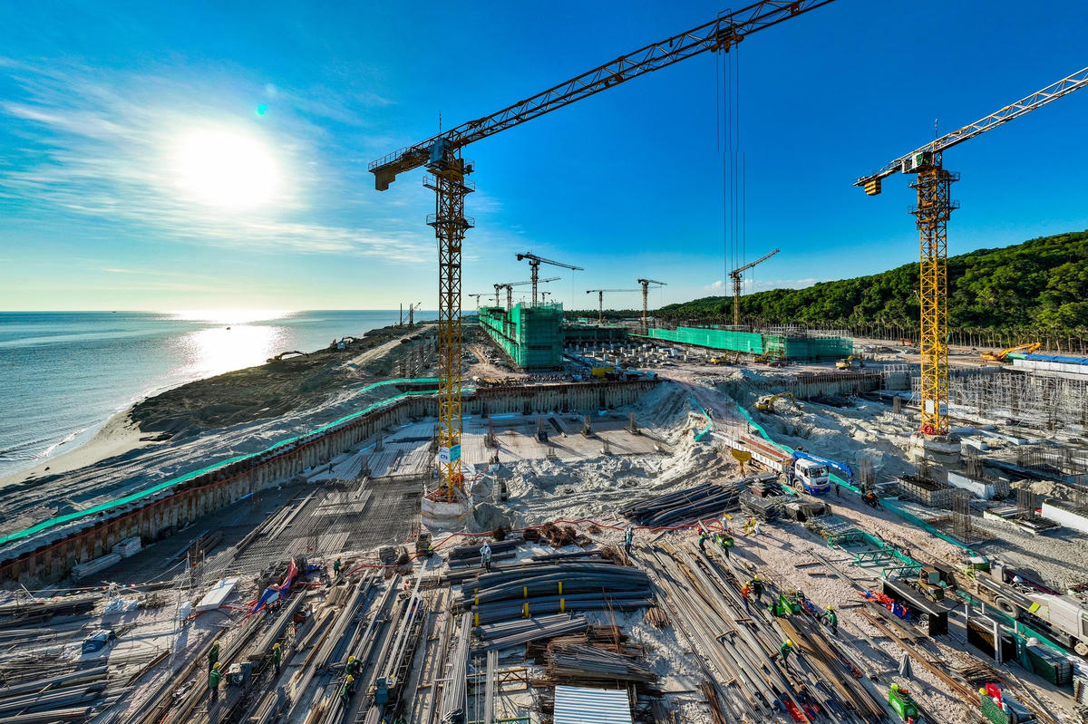 Trung tâm hội nghị và triển lãm APEC đang được gấp rút triển khai