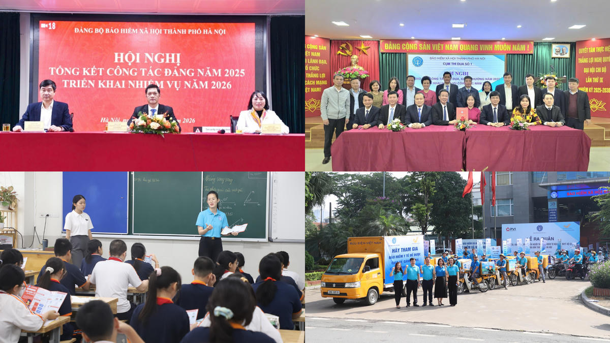 Năm 2025, BHXH Thành phố Hà Nội đã nỗ lực mở rộng diện bao phủ, nâng cao chất lượng phục vụ, lấy sự hài lòng của người dân làm thước đo.