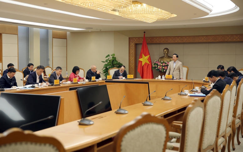 Quang cảnh cuộc họp. Ảnh: Minh Khôi