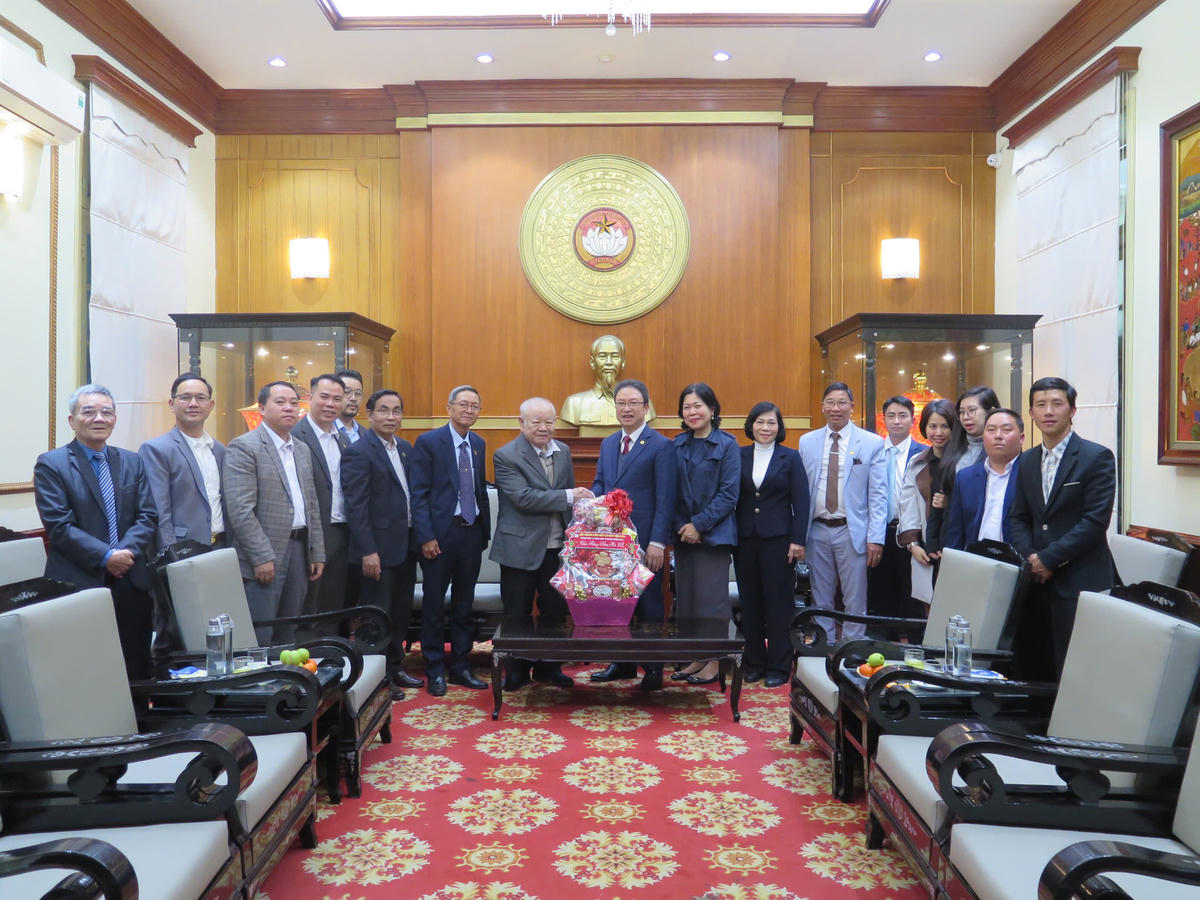 Ông Nguyễn Văn Thanh, Trưởng ban Dân tộc và Tôn giáo tiếp Hội Thánh Liên hữu Cơ đốc Việt Nam.&nbsp;