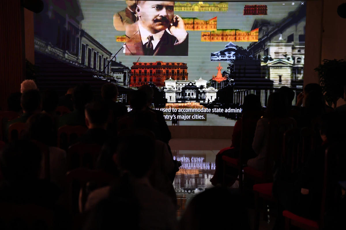 Không gian media hiện đại - nơi tài liệu lưu trữ được chuyển hóa thành nội dung media, dữ liệu số, sản phẩm tương tác đa phương tiện. Ảnh: Phạm Sỹ.