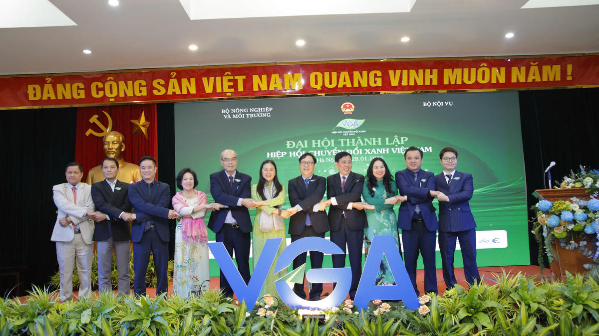 Việc ra mắt Hiệp hội được kỳ vọng góp phần tăng cường sự tham gia chủ động của xã hội trong tiến trình chuyển đổi xanh.