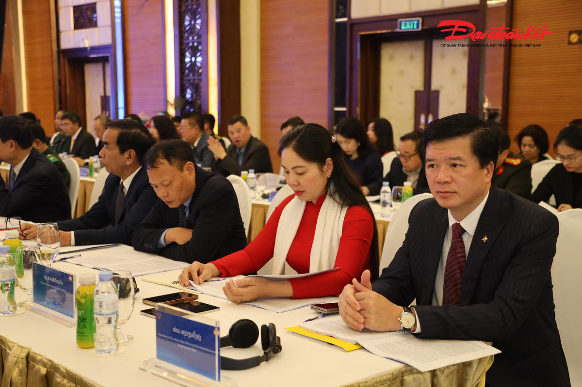 Đoàn đại biểu MTTQ các địa phương tham dự Hội nghị. Ảnh: ĐB