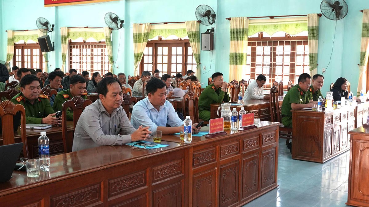 Các đại biểu tham dự hội nghị tổng kết. Ảnh: CV.