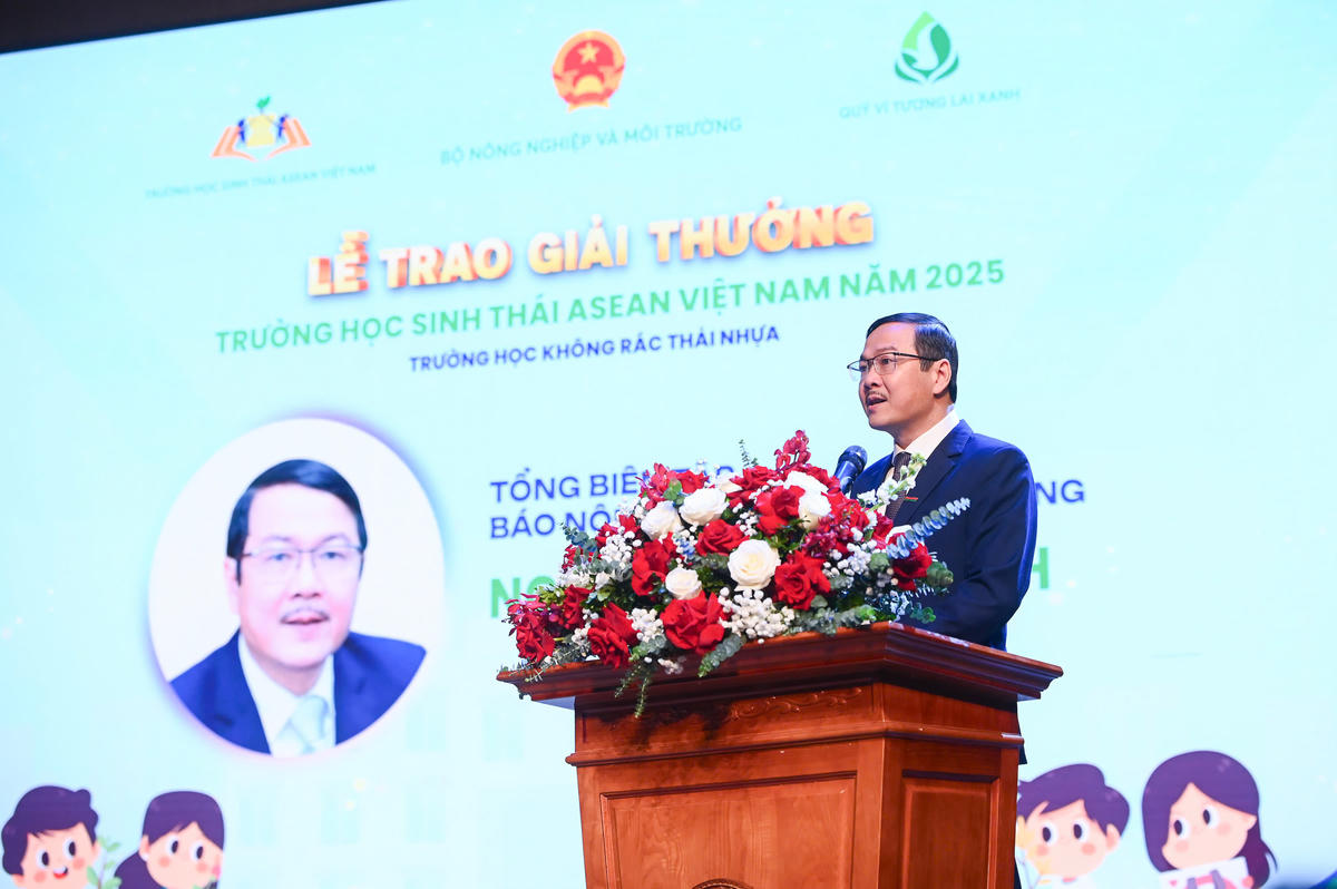 Ông Nguyễn Ngọc Thạch - Tổng Biên tập Báo Nông nghiệp và Môi trường.