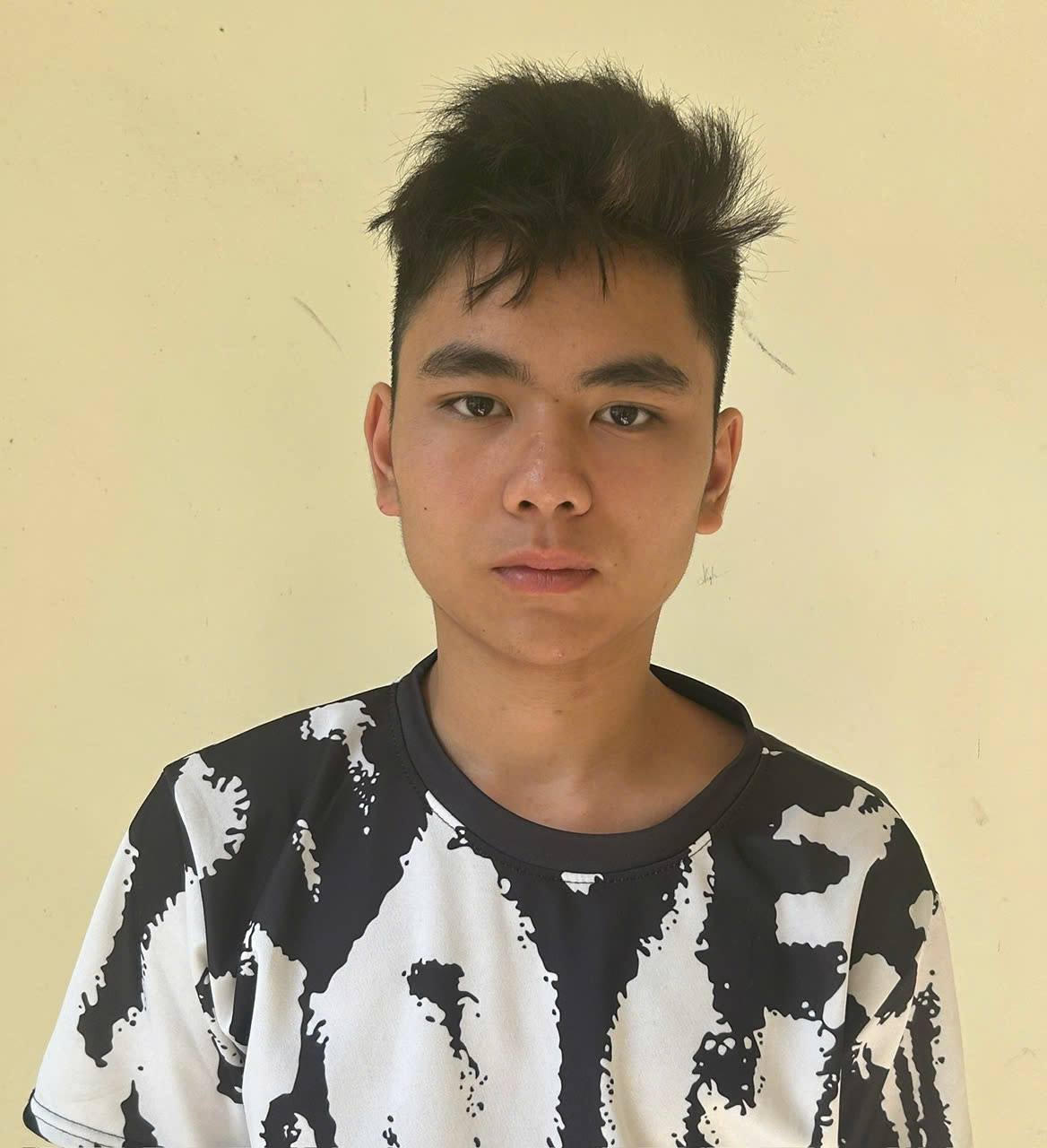 Đối tượng Bế Lý Hà Nam. Ảnh: Công an tỉnh Cao Bằng.