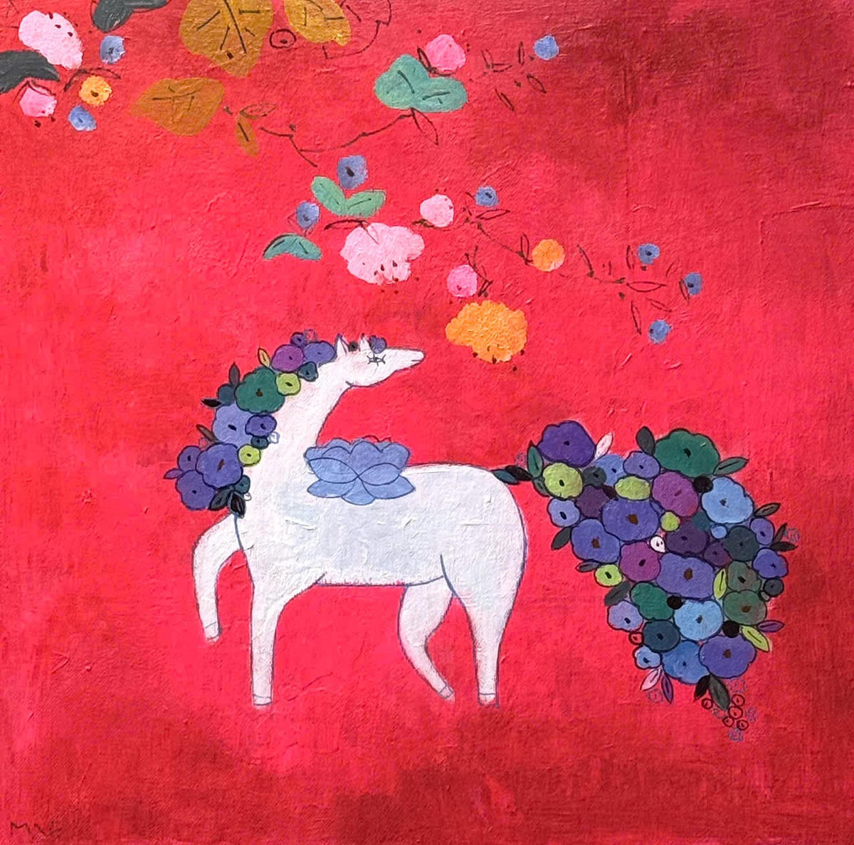 Tranh của họa sĩ Nguyễn Minh.