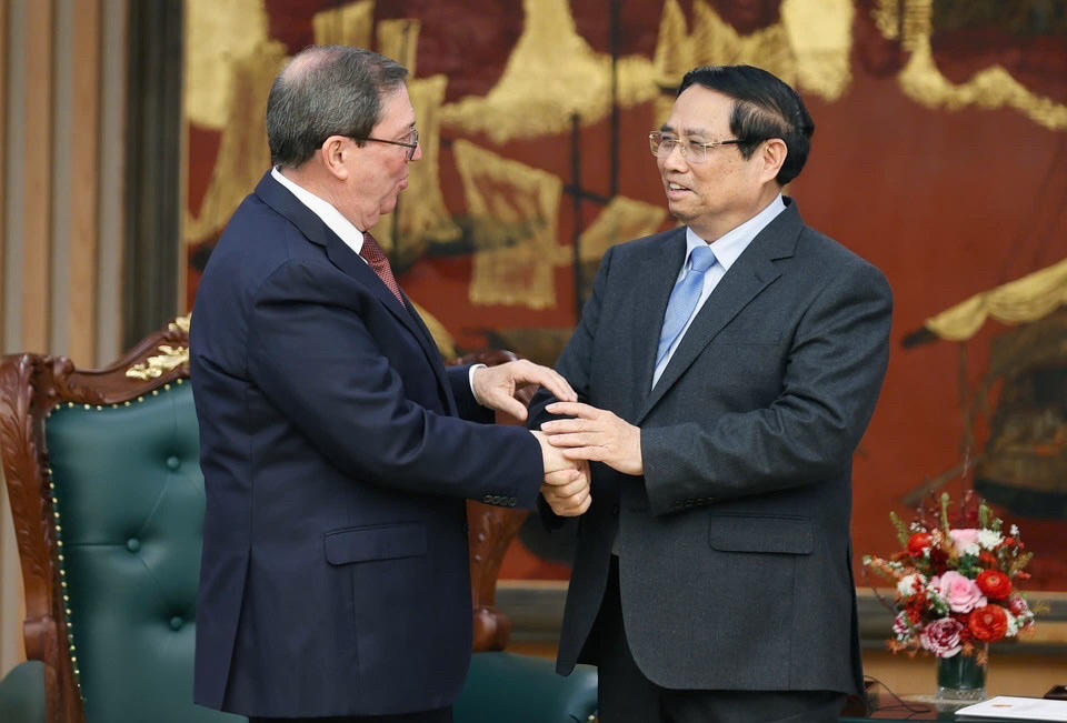 Thủ tướng Phạm Minh Chính tiếp Đặc phái viên Đảng, Chính phủ Cuba