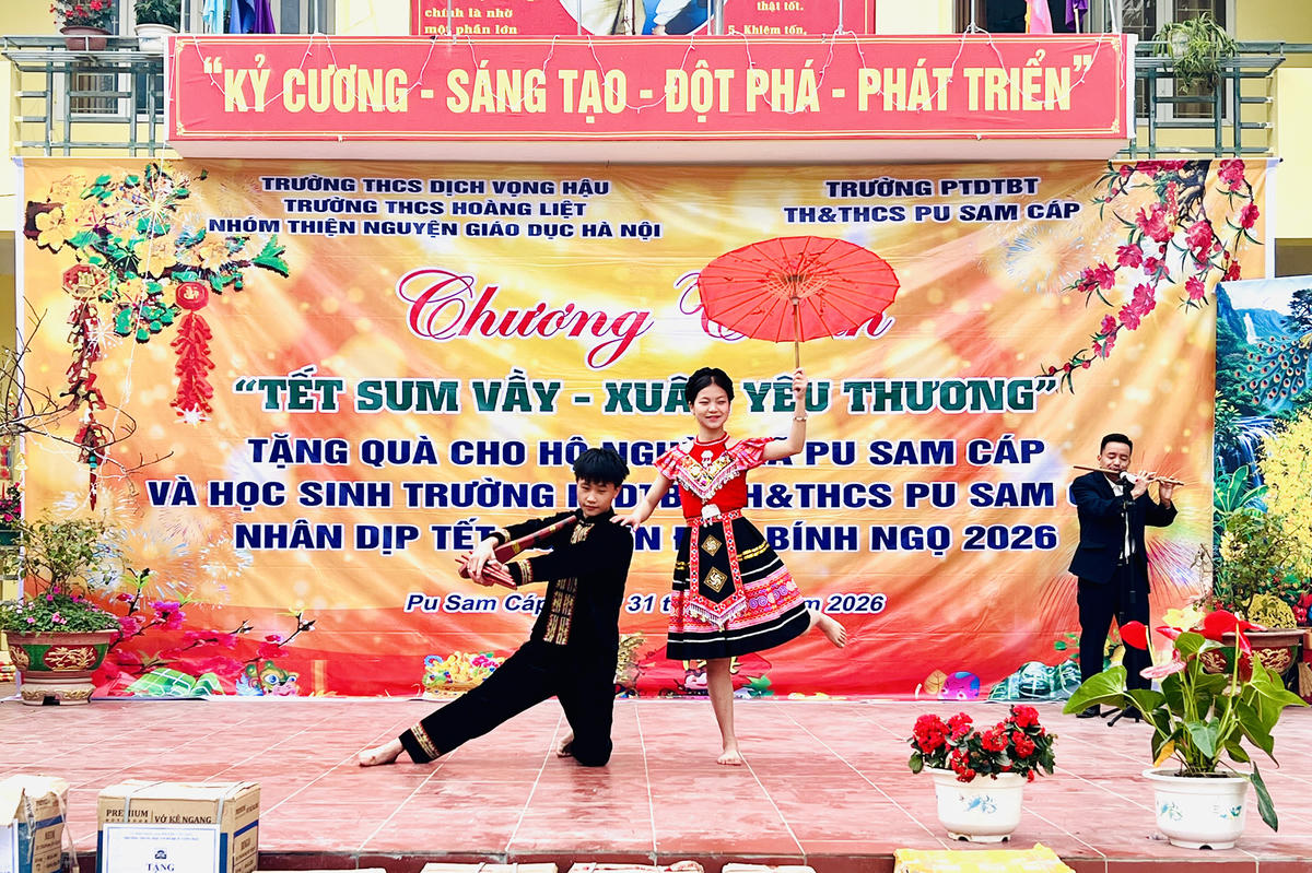 Một tiết mục văn nghệ đặc sắc mang đậm dấu ấn văn hóa