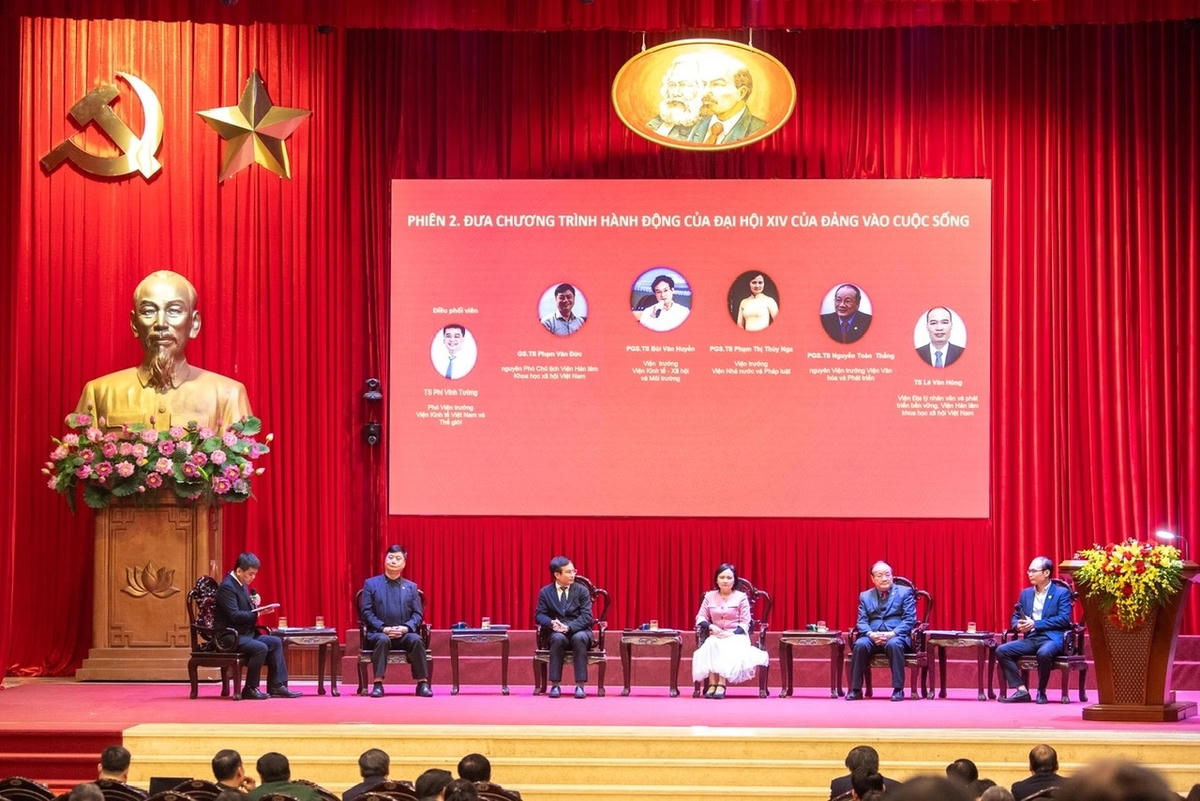 Quang cảnh hội thảo. Ảnh: Nguyễn Hải