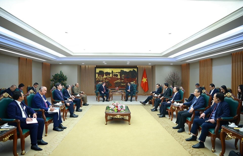 Quang cảnh buổi tiếp. Ảnh Dương Giang/TTXVN