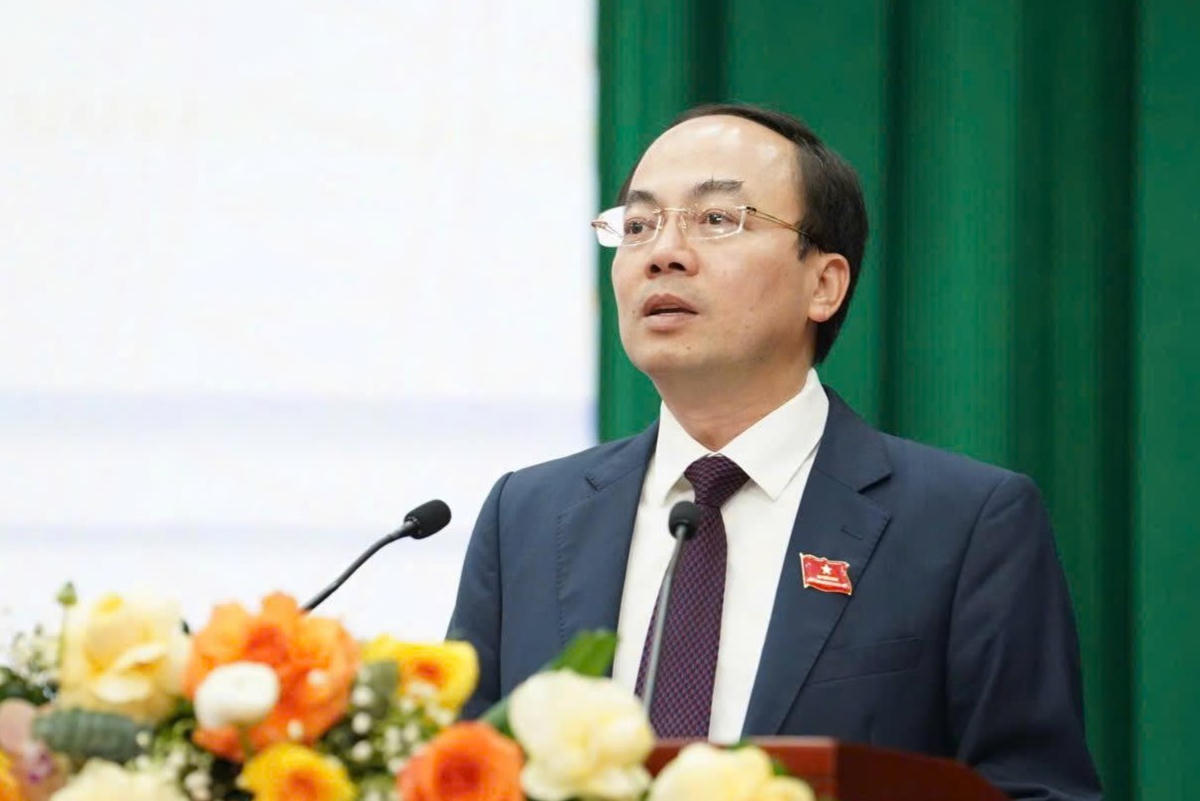 Ông Nguyễn Đăng Bình - Phó Bí thư Thường trực Tỉnh ủy, Chủ tịch HĐND tỉnh Thái Nguyên. Ảnh: Anh Toán.