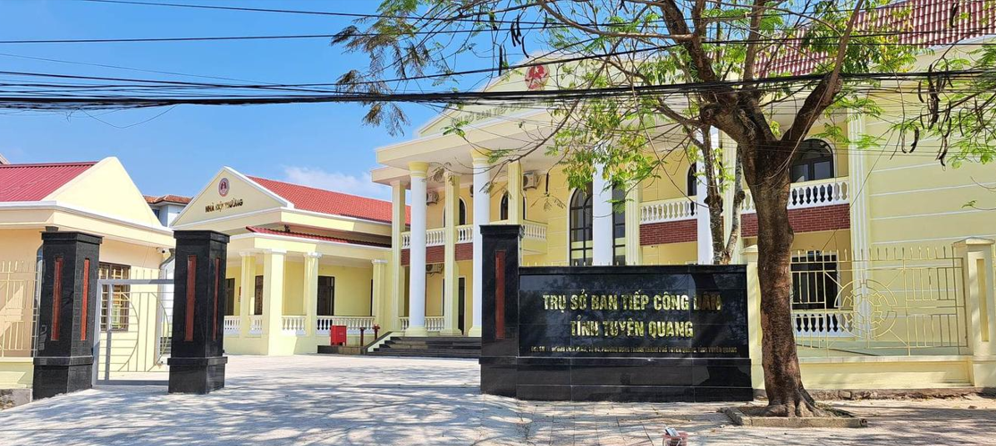 Trụ sở tiếp công dân tỉnh Tuyên Quang. Ảnh: tuyenquang.gov.vn.