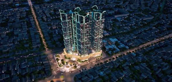 Phối cảnh dự án đầu tư xây dựng chỉnh trang đô thị (chung cư kết hợp Trung tâm thương mại dịch vụ) tại số 150 Tô Hiệu, phường Lê Chân, TP Hải Phòng. Ảnh: CTV.&nbsp;