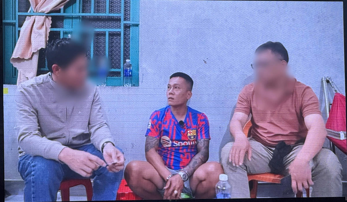 Đối tướng&nbsp;đối tượng Phạm Anh Tài. Ảnh: CA Gia Lai.