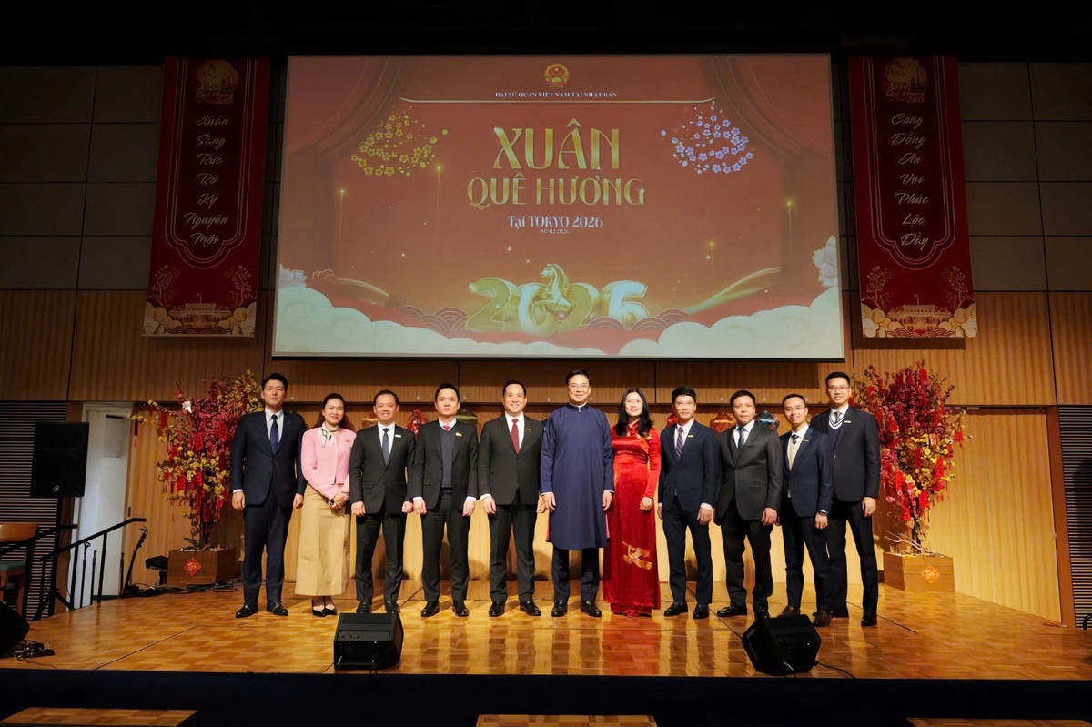 Đại sứ quán Việt Nam tại Nhật Bản cảm ơn sự đồng hành của Nam A Bank.