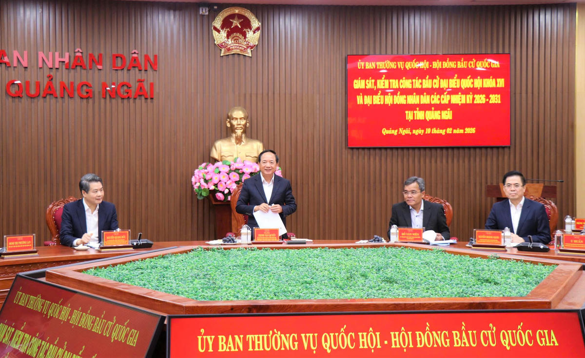 Quang cảnh buổi làm việc. Ảnh: CV.