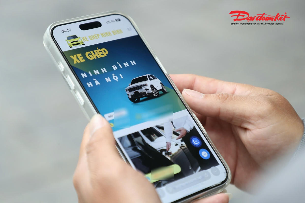 Lực lượng cảnh sát hóa trang tham gia các hội, nhóm trên mạng xã hội như Facebook, Zalo, TikTok… để nắm bắt phương thức hoạt động, đồng thời đặt xe ghép, ô tô hợp đồng trá hình như người dân có nhu cầu đi lại, qua đó thu thập thông tin phục vụ công tác kiểm tra, xử lý.