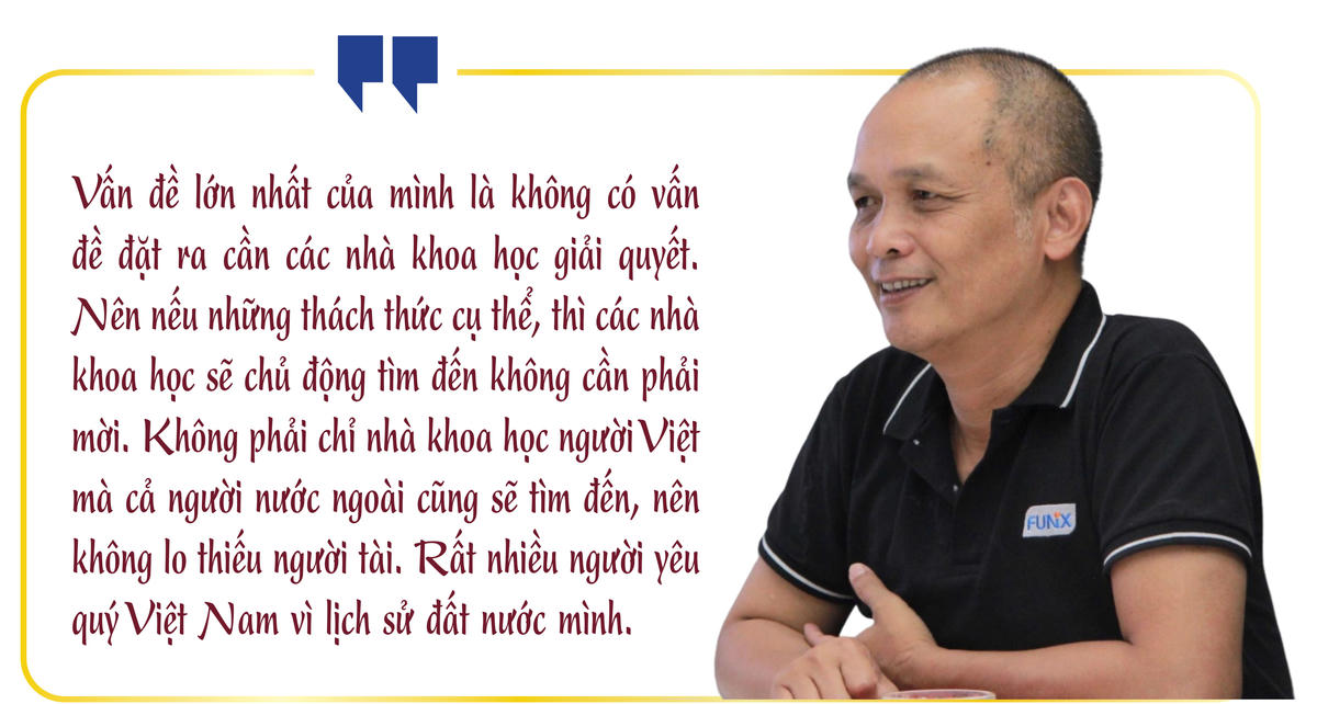 TS Nguyễn Thành Nam - thành viên sáng lập FPT: Người Việt Nam rất sáng tạo