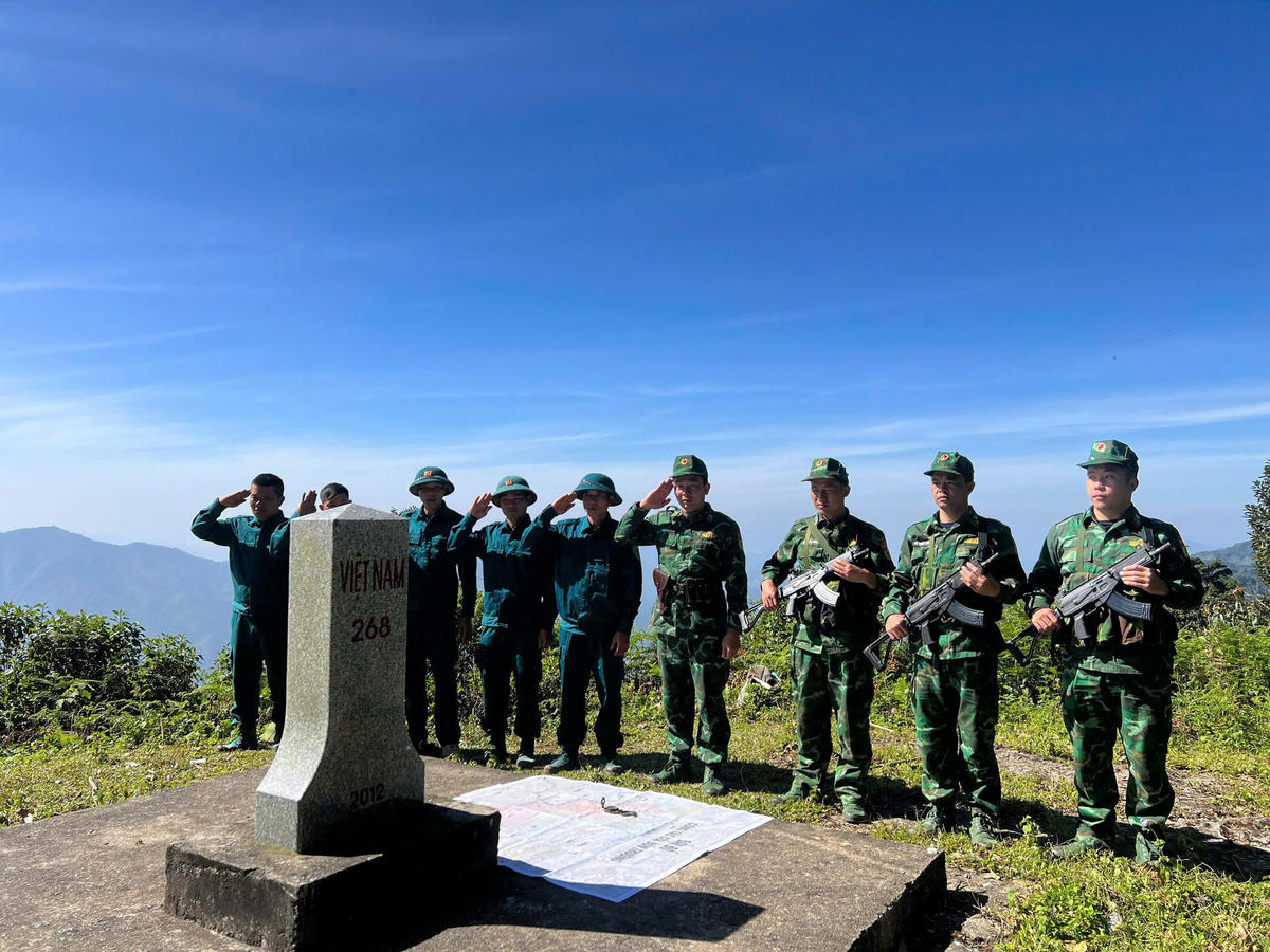 Lực lượng Biên phòng tăng cường công tác tuần tra biên giới dịp trước, trong và sau Tết nguyên đán.