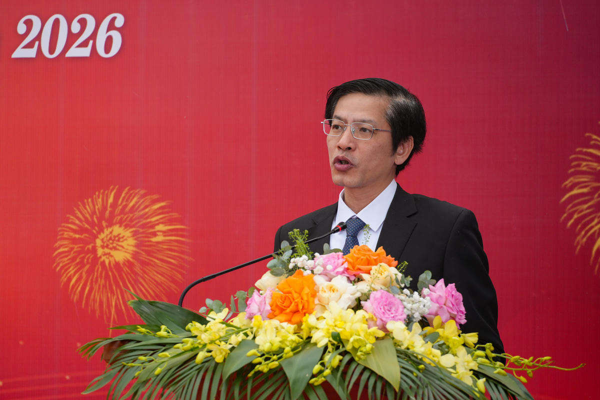 &Ocirc;ng Phạm Văn B&aacute;u - Gi&aacute;m đốc B&aacute;o v&agrave; Ph&aacute;t thanh truyền h&igrave;nh, Chủ tịch Hội Nh&agrave; b&aacute;o tỉnh Thanh H&oacute;a