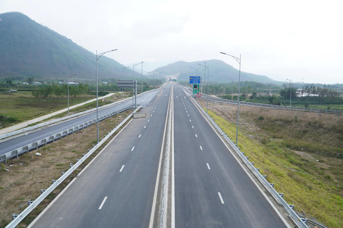 Tuyến cao tốc Hoài Nhơn-Quy Nhơn. Ảnh: CV.