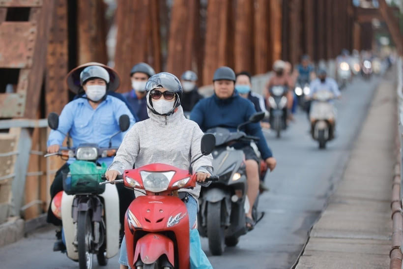 Bắc Bộ chuyển rét từ đêm mùng 1 đến mùng 3 Tết. (Ảnh: Minh Quyết/TTXVN).