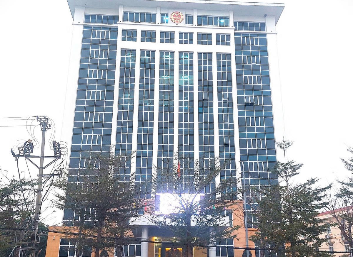 Trụ sở Thuế tỉnh Phú Thọ. Ảnh: Đ.S.