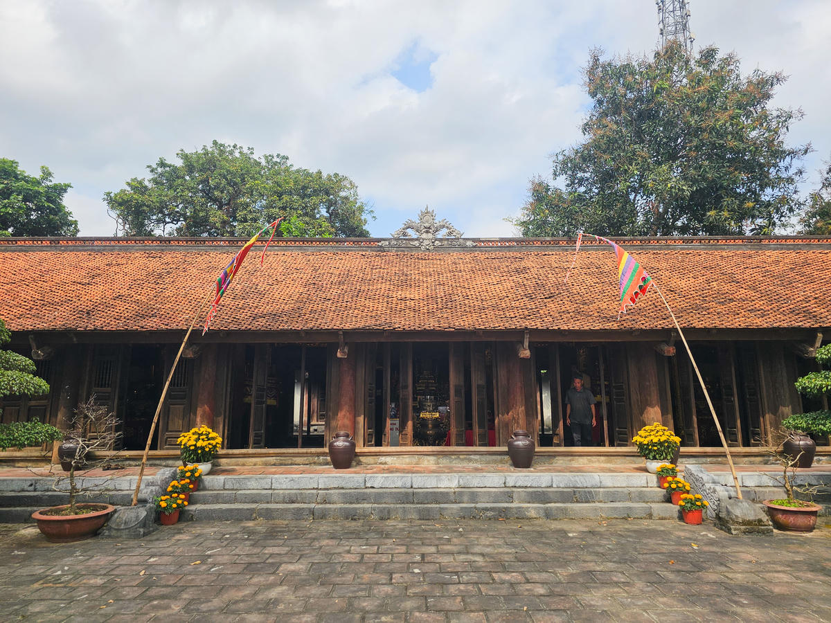 Di tích nghè Vẹt tại xã Biện Thượng. Ảnh: Đình Minh