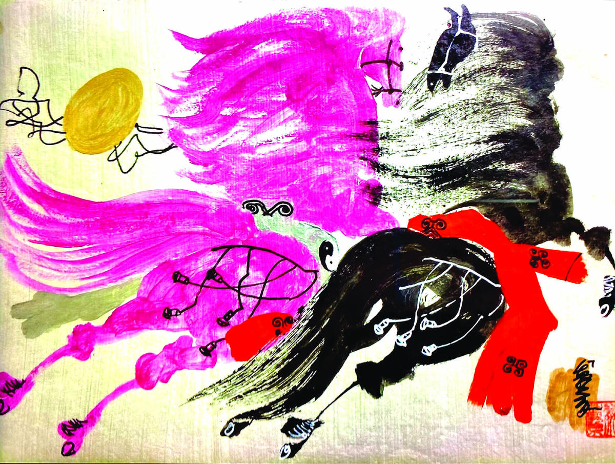 Sải cước tung bờm khắp bốn phương