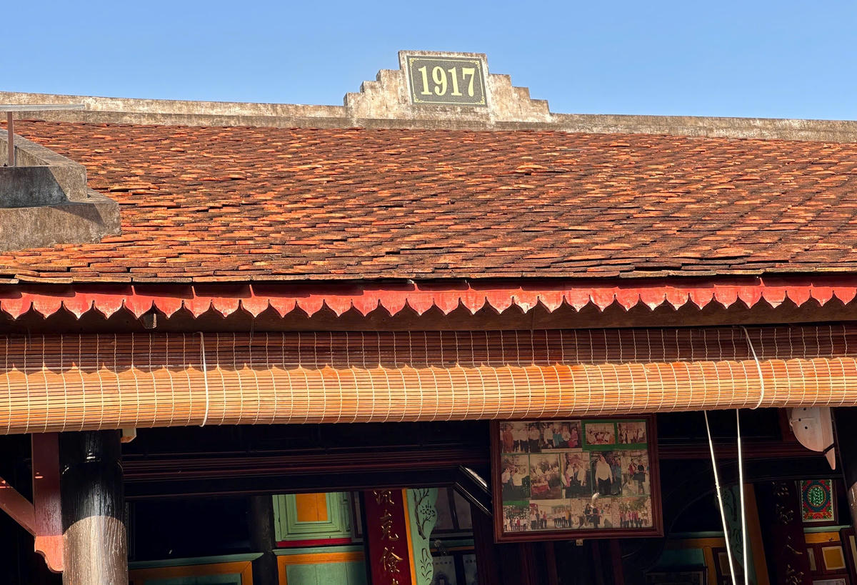 Ngôi nhà cổ được xây dựng vào năm 1917. Ảnh: Trung Ngãi.