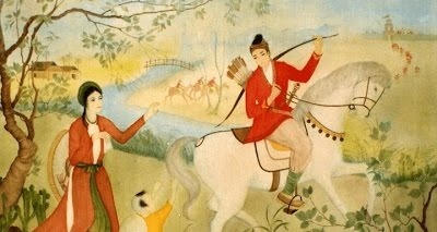 Hình ảnh ngựa trong Chinh phụ ngâm lại nghiêng hẳn về phía thương cảm: “Dòng nước sâu ngựa nản chân bon…”; “Tên reo đầu ngựa giáo dan mặt thành…”, cho thấy ngựa là chiếc bản lề chuyển cảnh, từ lòng người ở hậu phương sang bước chân người nơi sa mạc gió cát. Ảnh: Intenet