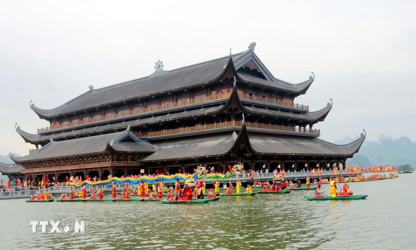 Khu du lịch Tam Chúc. (Ảnh: Đại Nghĩa/TTXVN).