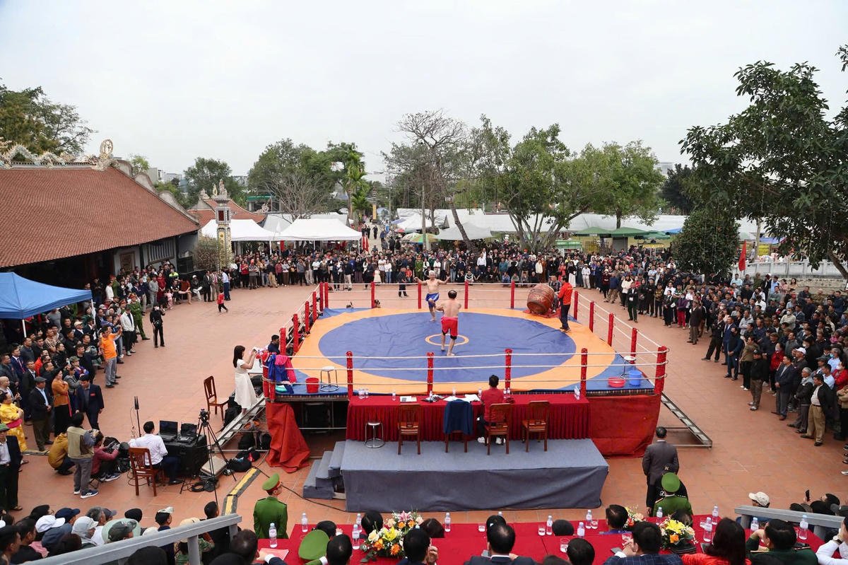 Hải Phòng: Độc đáo lễ hội vật truyền thống trên 700 tuổi