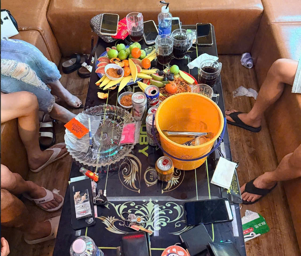 Tang vật vụ án. Ảnh: CV.