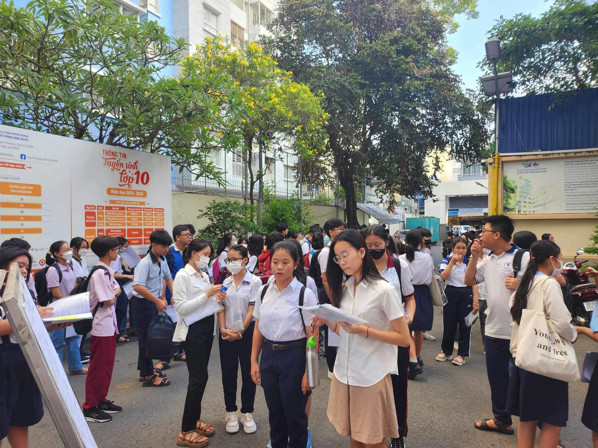 TP Hồ Chí Minh tuyển sinh lớp 10 sớm