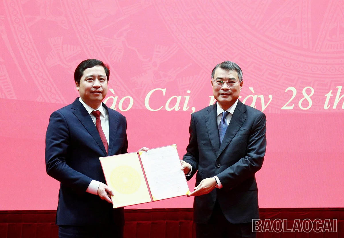 Ông Dương Quốc Huy được&nbsp;điều động, chỉ định giữ chức vụ Bí Thư Tỉnh ủy tỉnh Lào Cai. Ảnh: Bảo Nguyên.