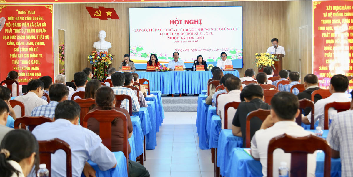 Quang cảnh hội nghị. (ảnh: Thanh Tiến)